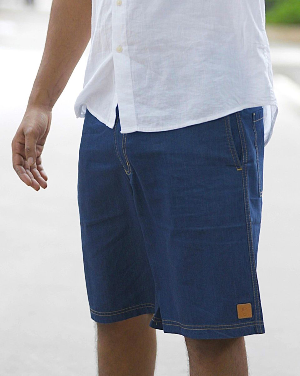Men's Denim Shorts | 100% Cotton Fabric