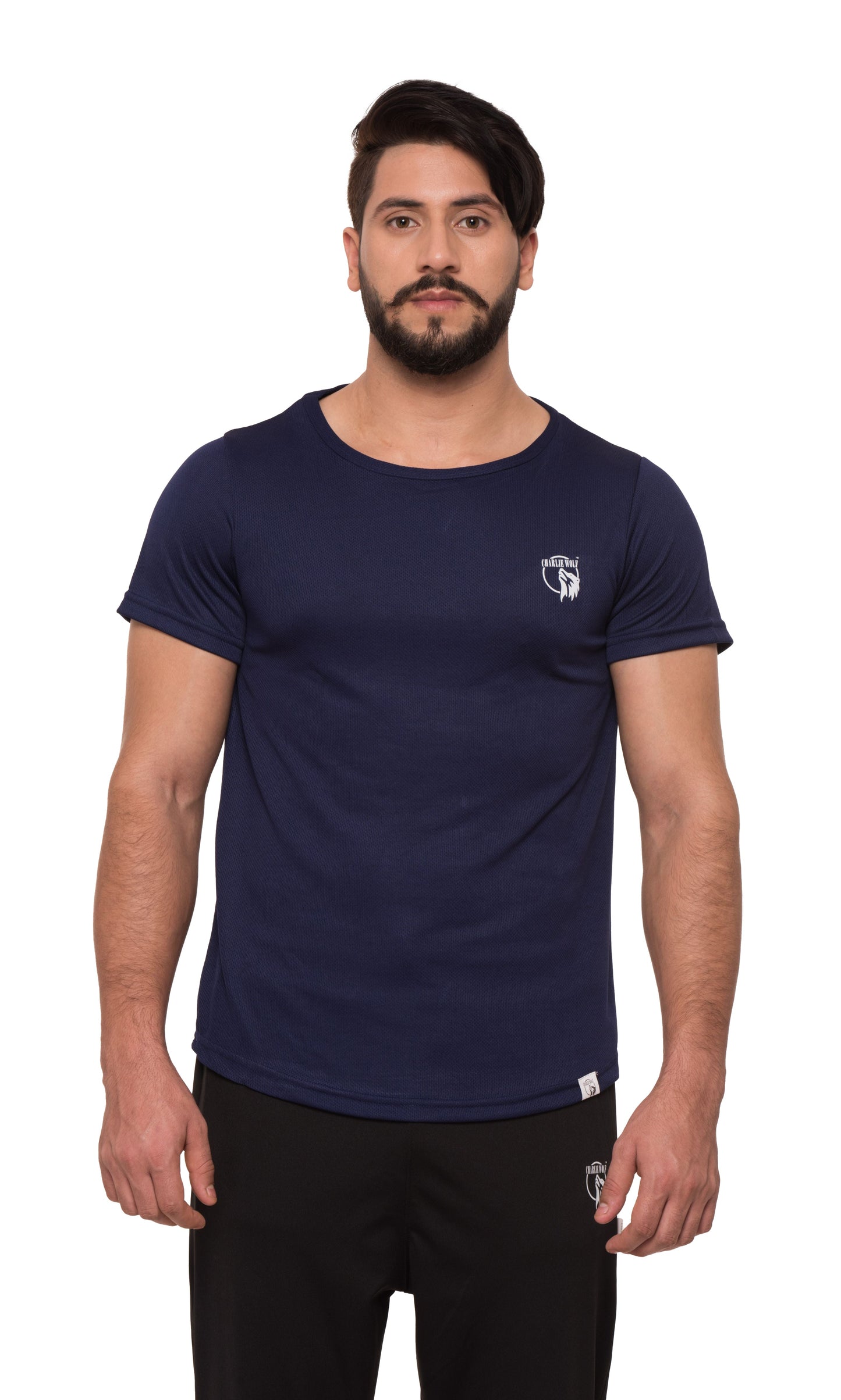 Solid Half Sleeve Tshirts