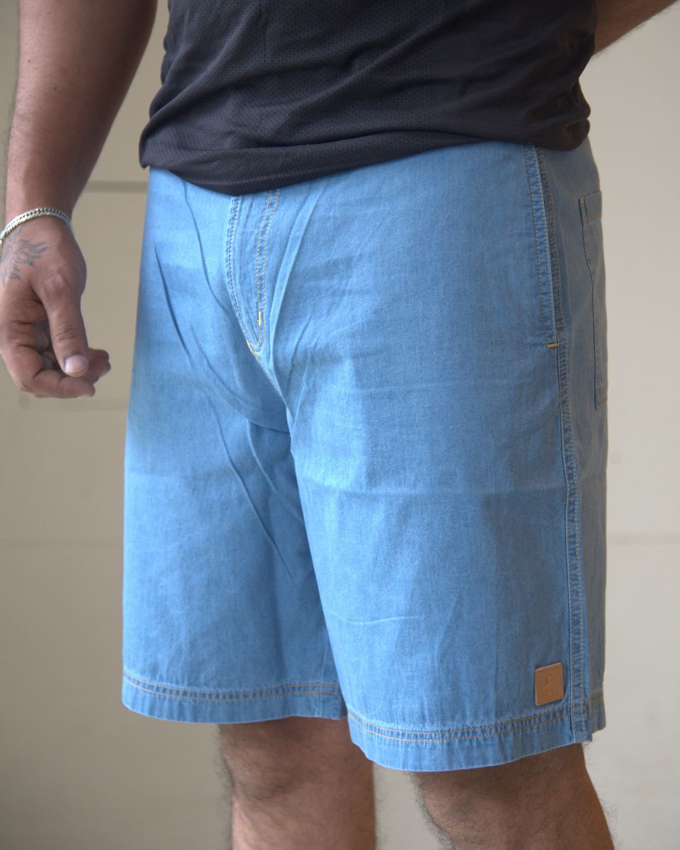 Men's Denim Shorts | 100% Cotton Fabric