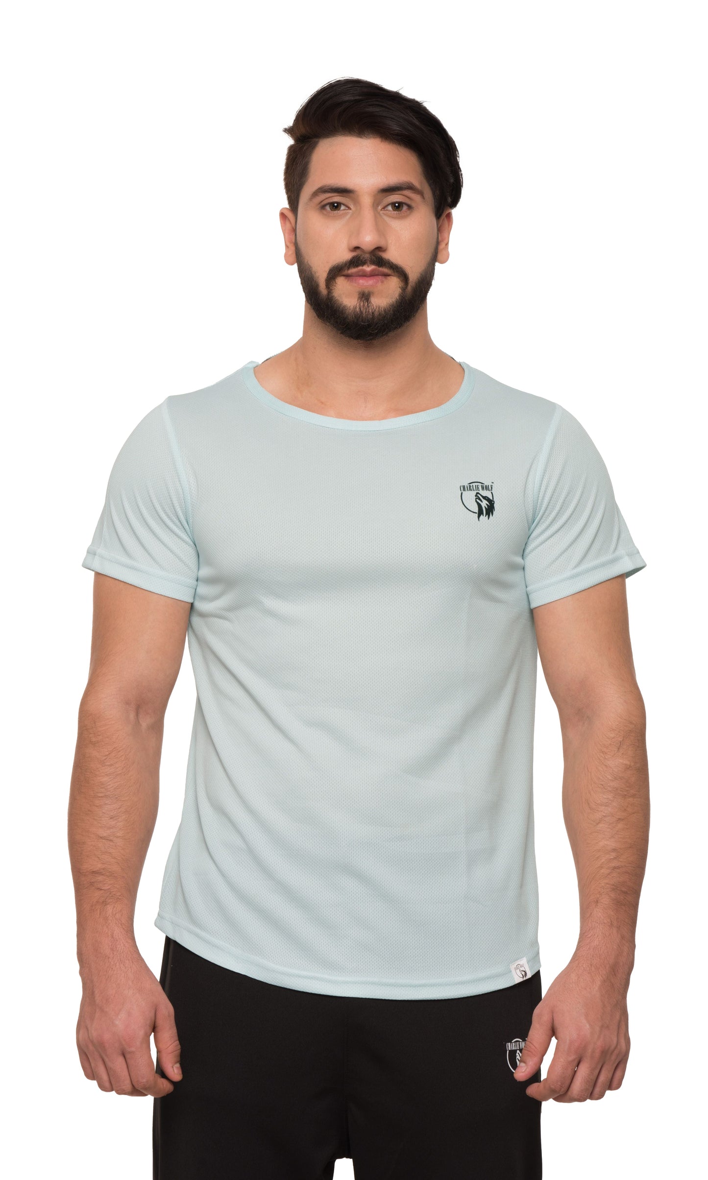 Solid Half Sleeve Tshirts