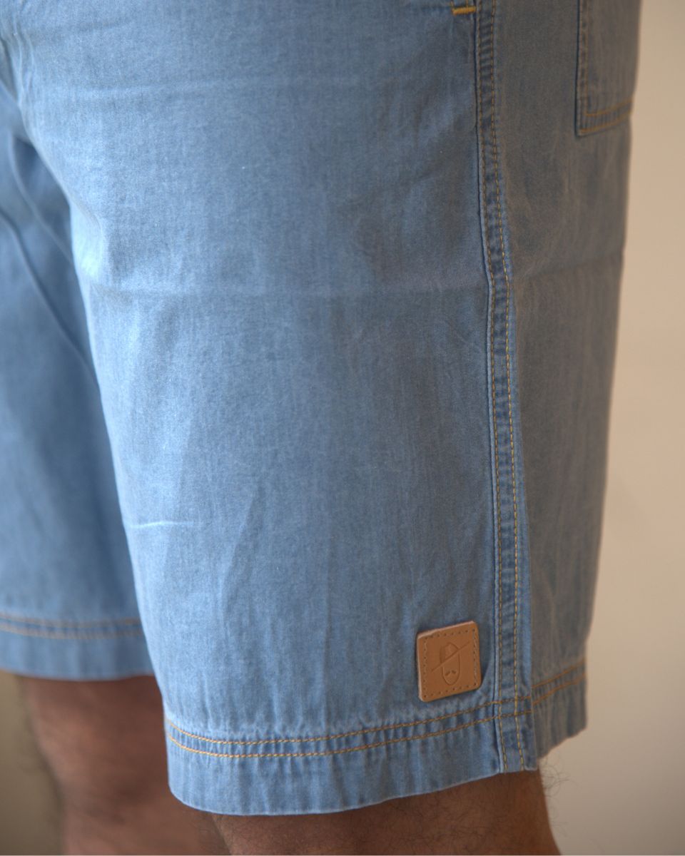 Men's Denim Shorts | 100% Cotton Fabric