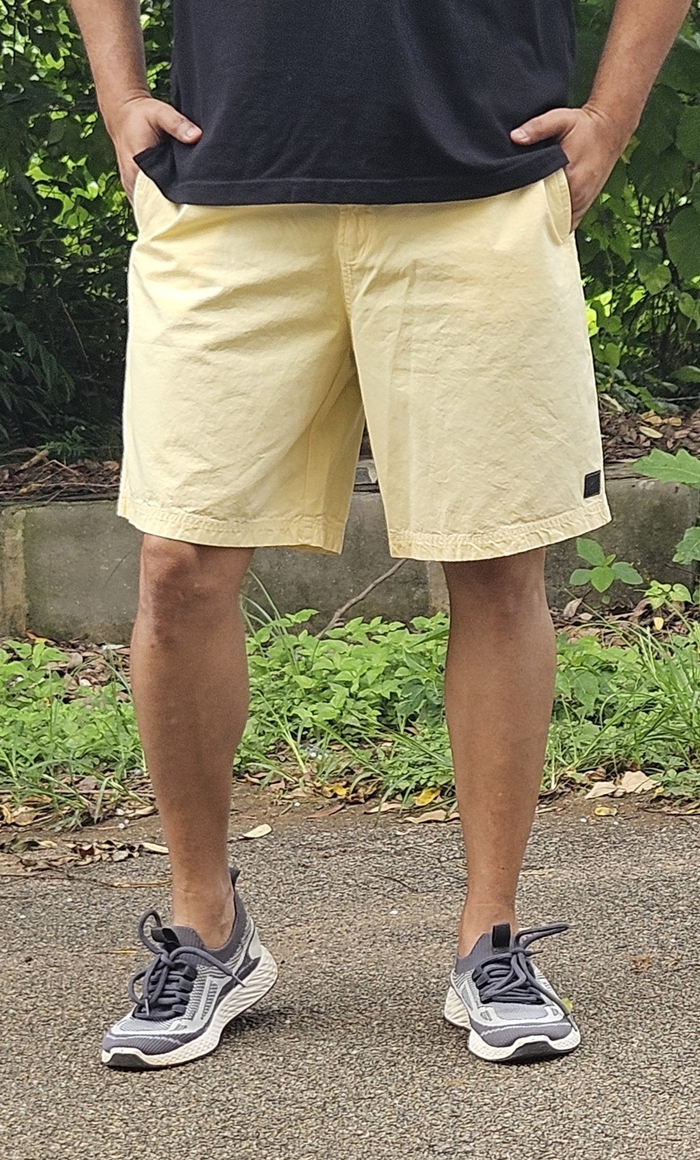 Men's 100% Cotton Summer Shorts | Natural Fabric