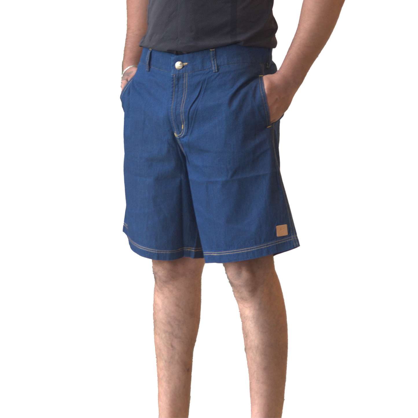 Men's Denim Shorts | 100% Cotton Fabric