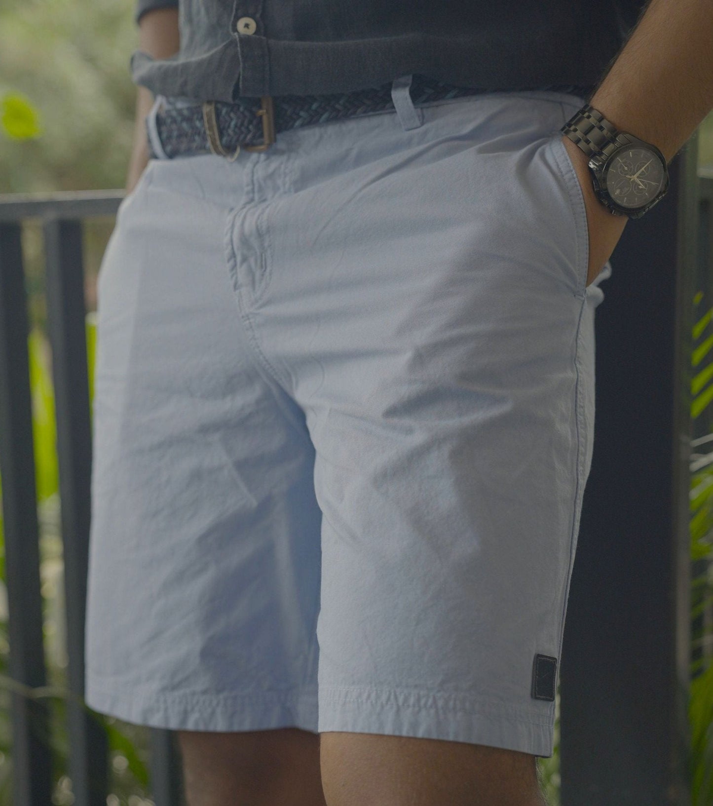 Men's 100% Cotton Summer Shorts | Natural Fabric