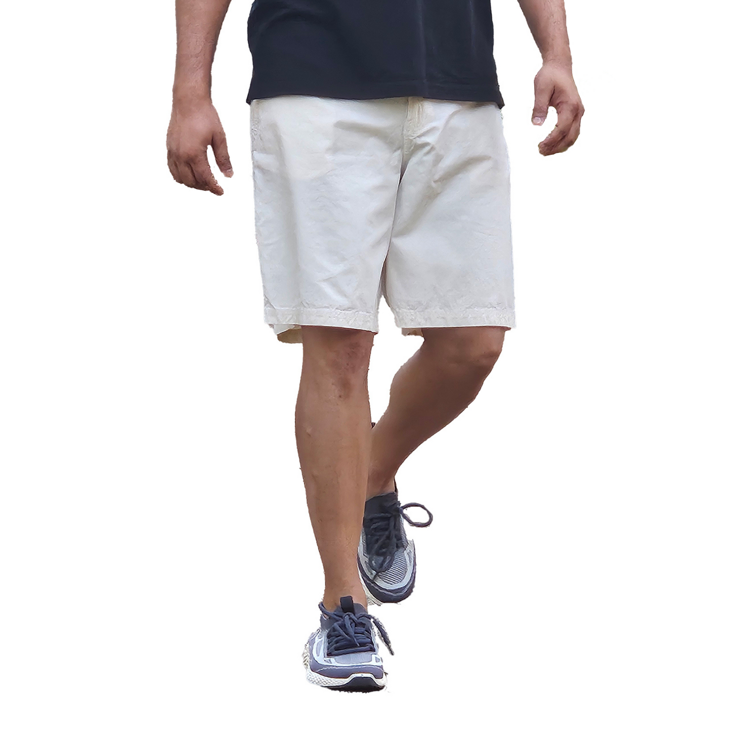 Men's 100% Cotton Summer Shorts | Natural Fabric