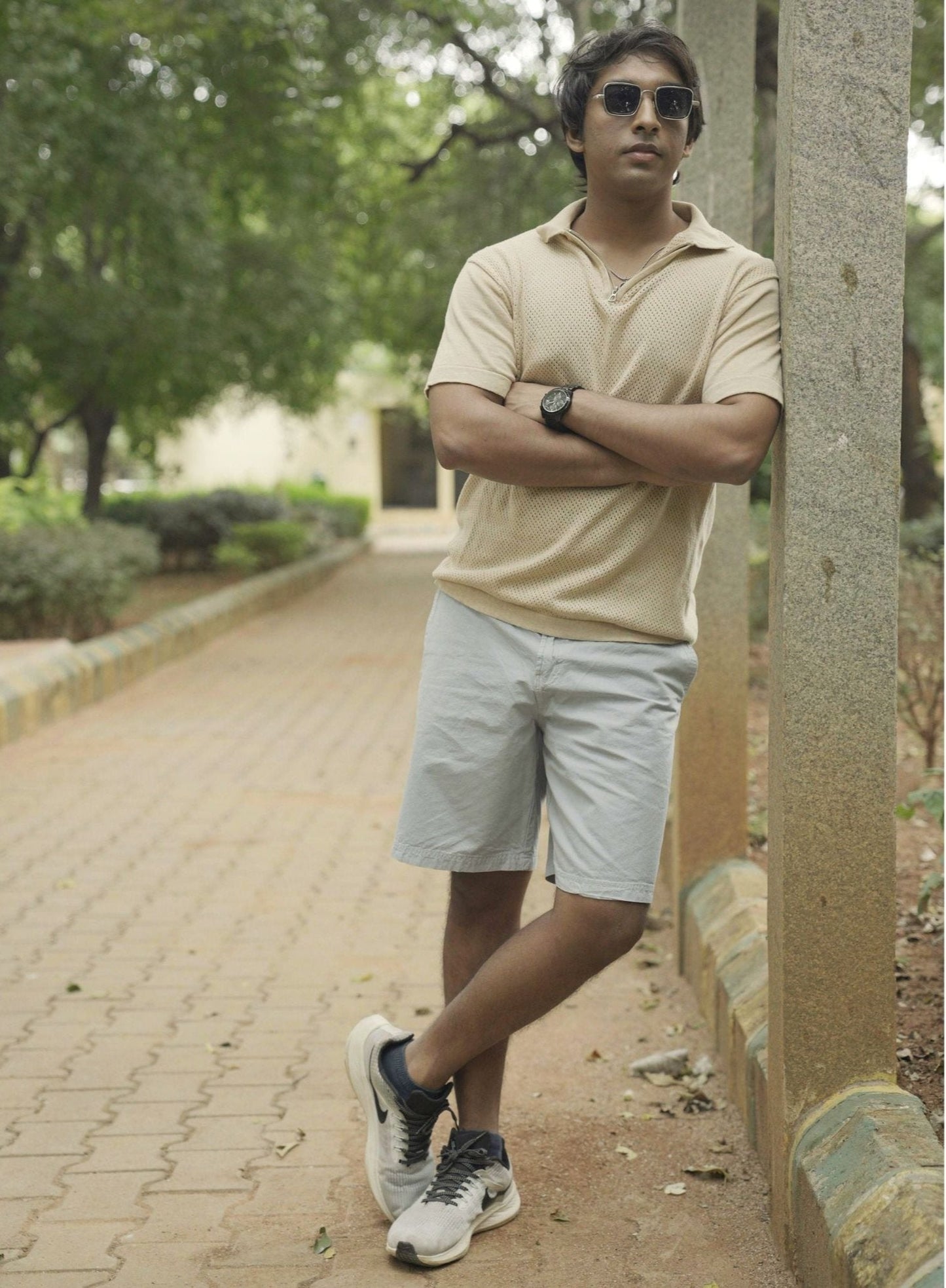 Men's 100% Cotton Summer Shorts | Natural Fabric