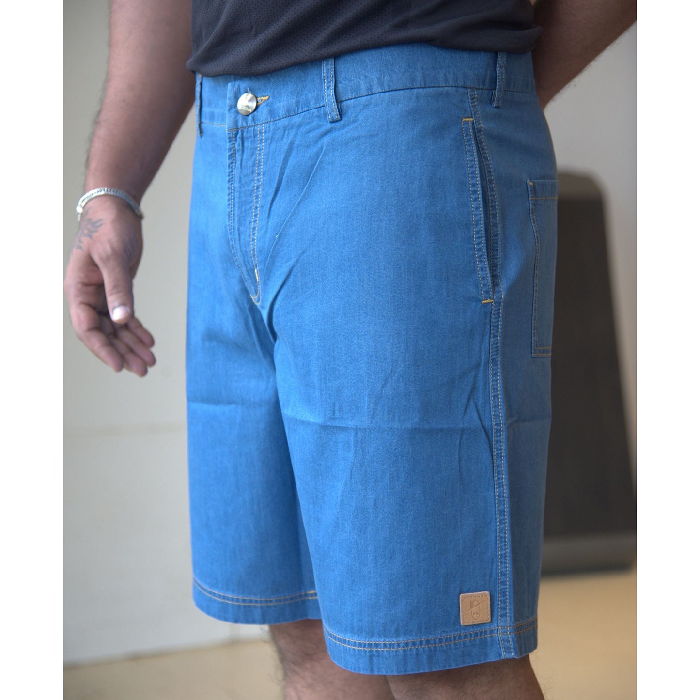 Men's Denim Shorts | 100% Cotton Fabric
