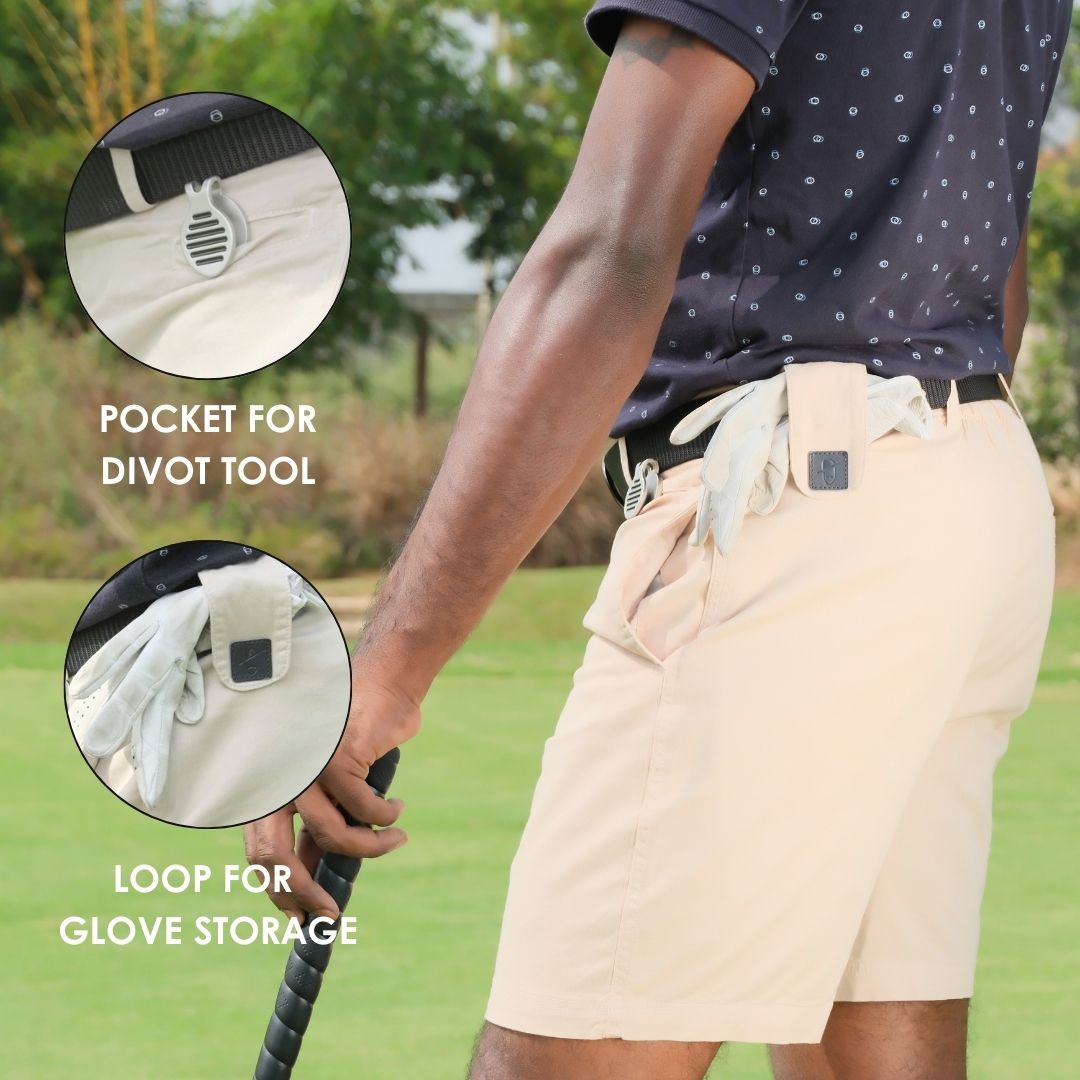 Men's Golf Shorts | Stretch Cotton | Breathable | Comfort Fit