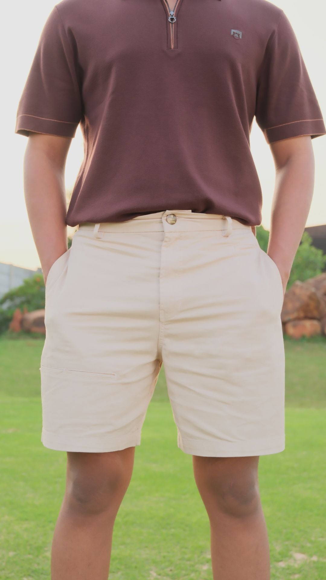 Men's Golf Shorts | Stretch Cotton | Breathable | Comfort Fit