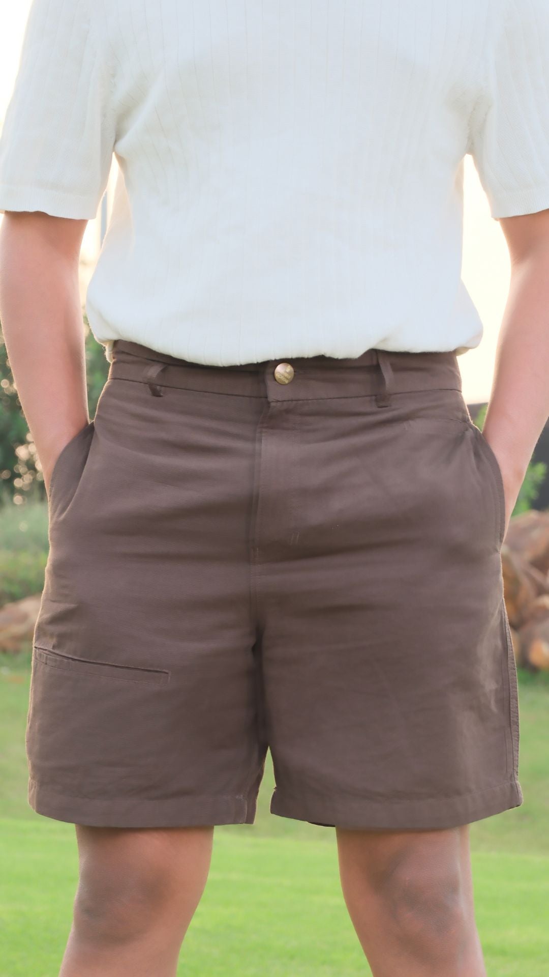 Men’s Golf Shorts – Hemp & Cotton Blend | Breathable &Durable | 100% Natural
