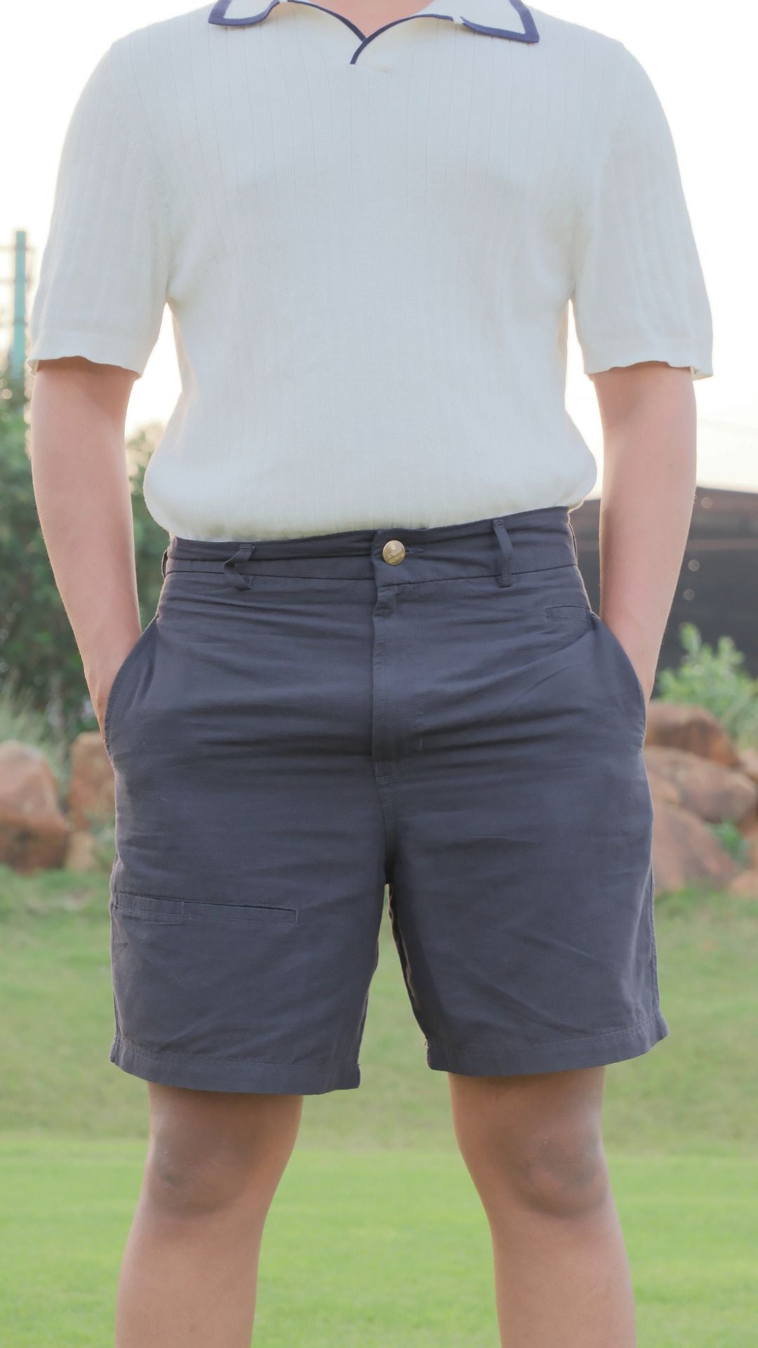 Men’s Golf Shorts – Hemp & Cotton Blend | Breathable &Durable | 100% Natural
