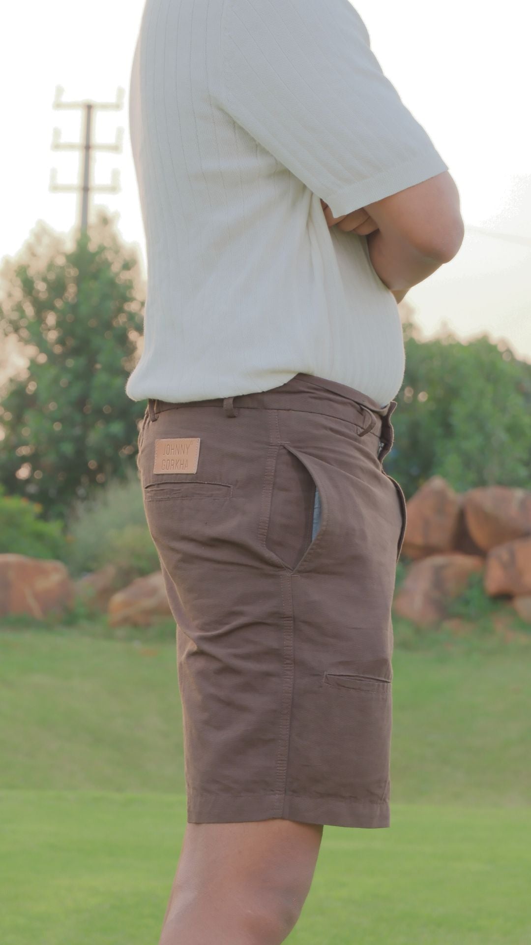 Men’s Golf Shorts – Hemp & Cotton Blend | Breathable &Durable | 100% Natural