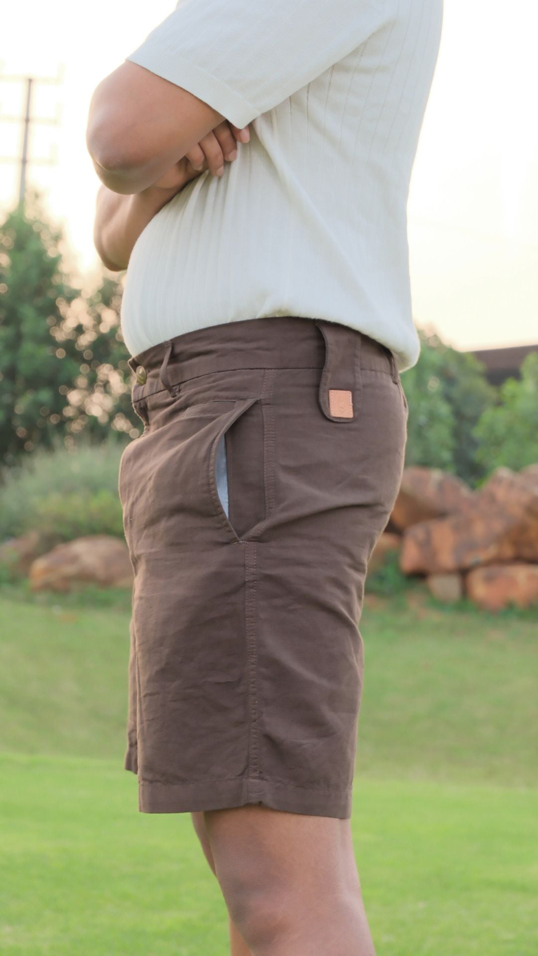 Men’s Golf Shorts – Hemp & Cotton Blend | Breathable &Durable | 100% Natural