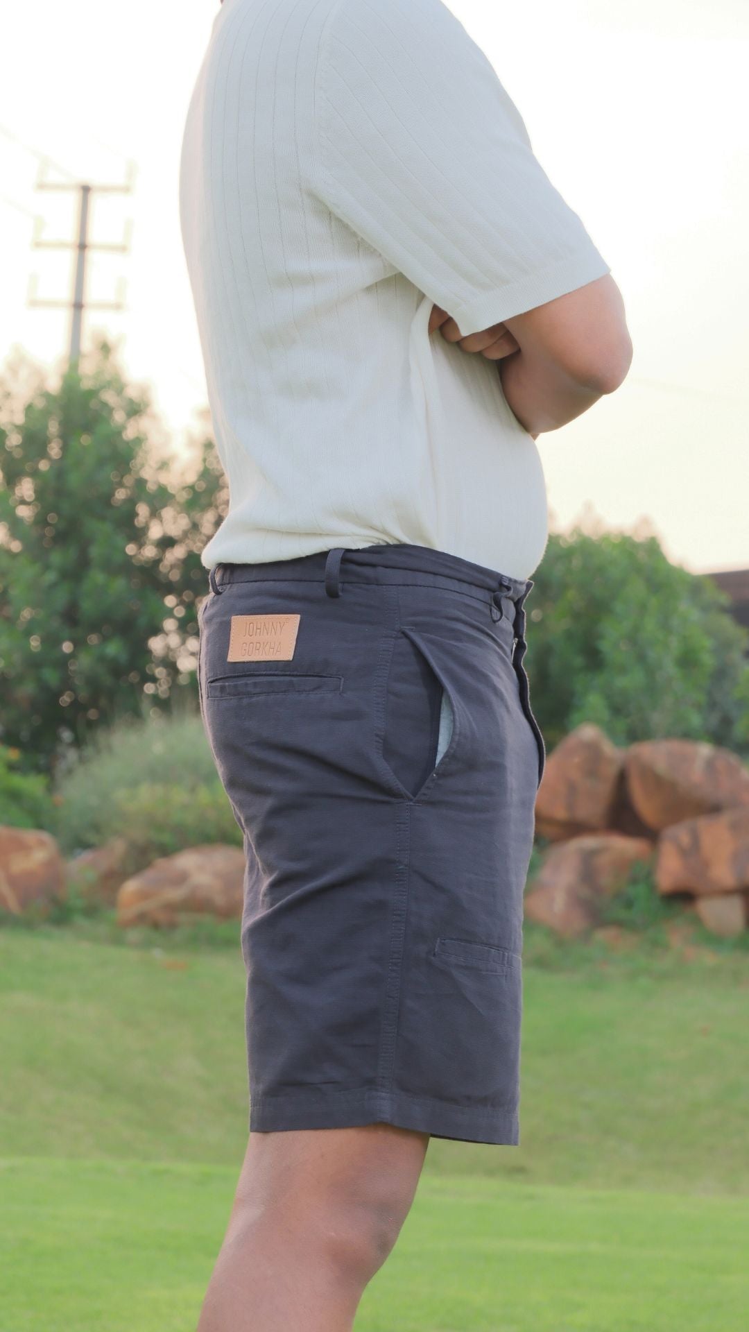 Men’s Golf Shorts – Hemp & Cotton Blend | Breathable &Durable | 100% Natural