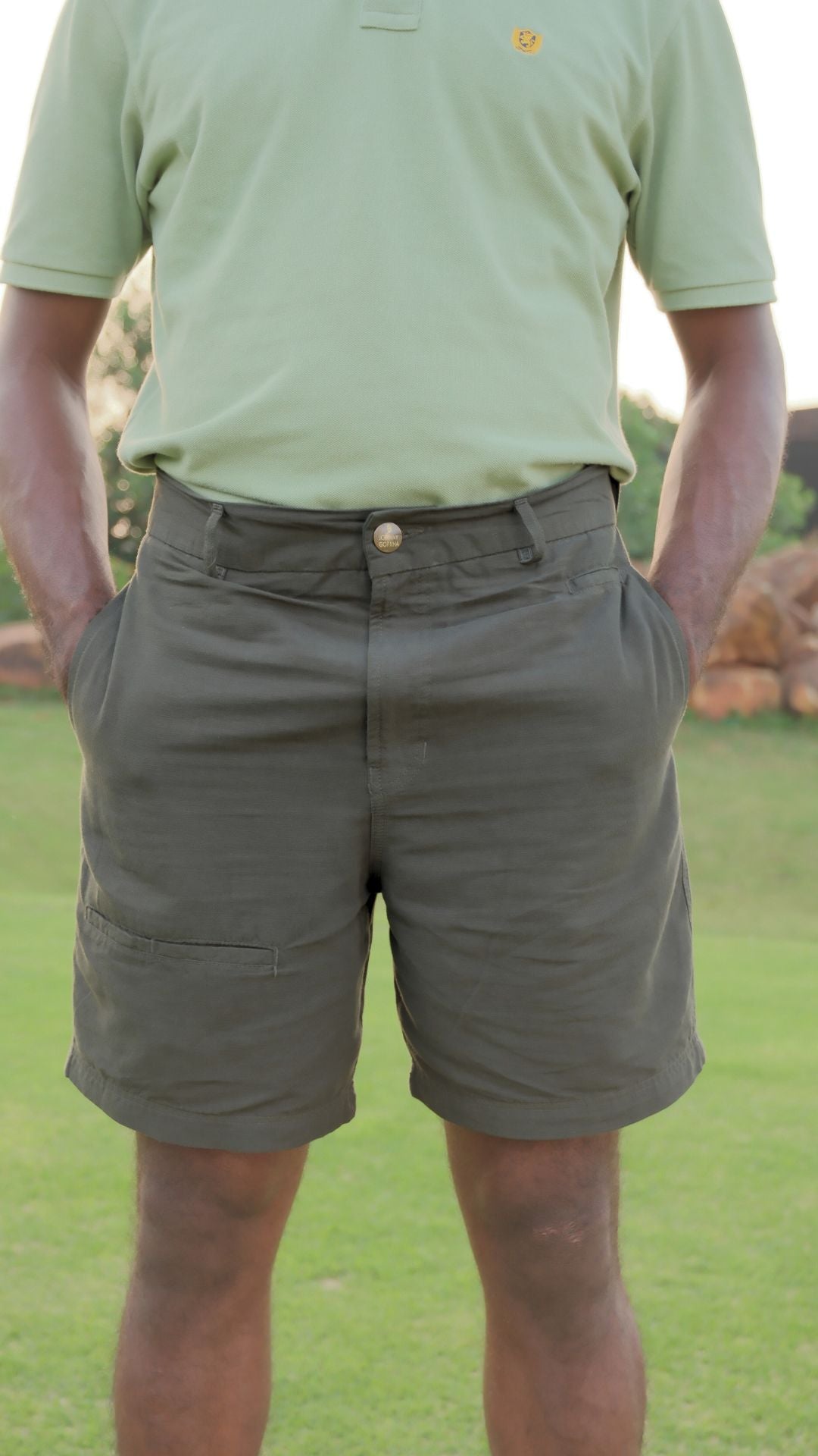Men’s Golf Shorts – Hemp & Cotton Blend | Breathable &Durable | 100% Natural