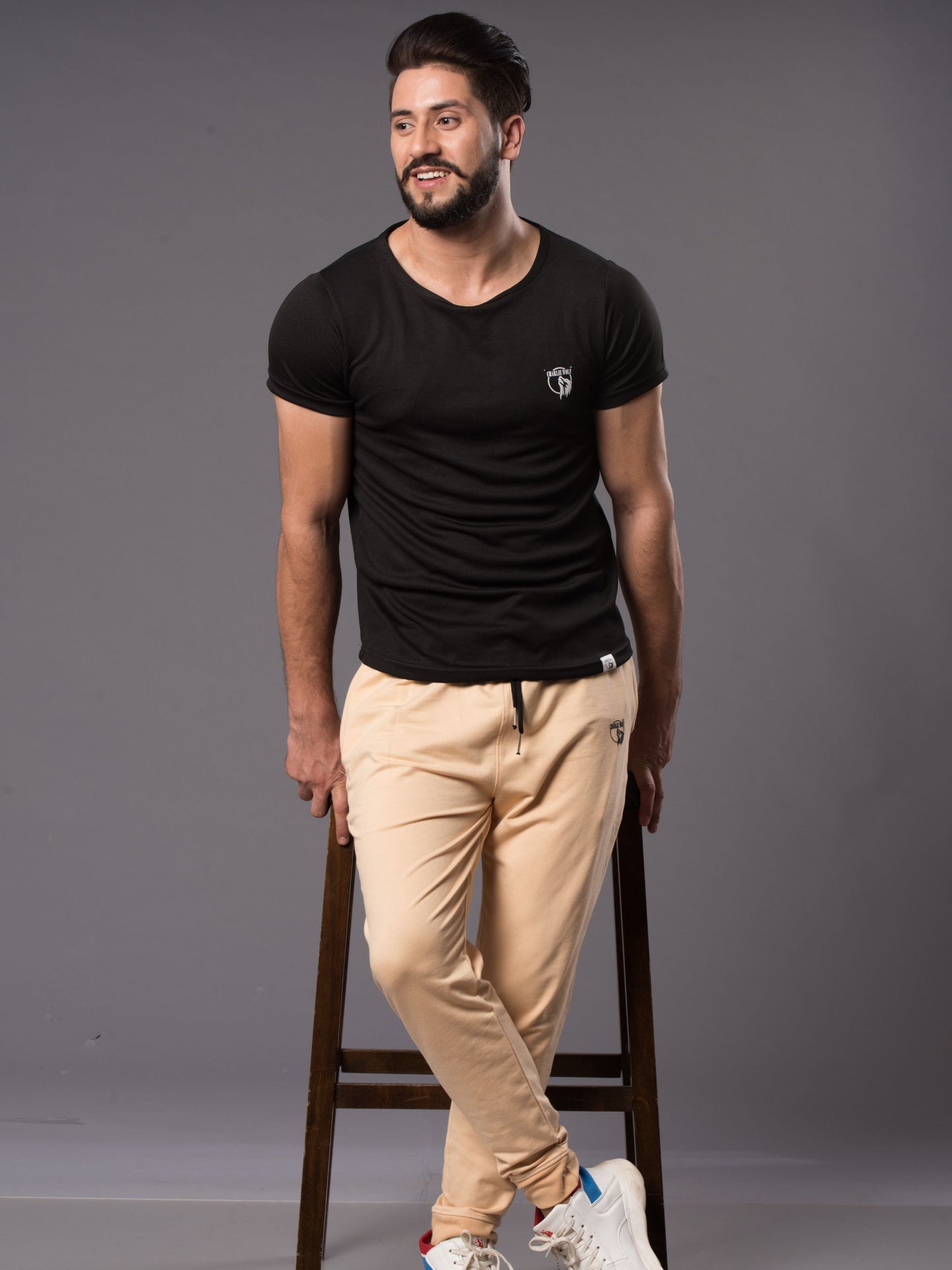 Solid Half Sleeve Tshirts