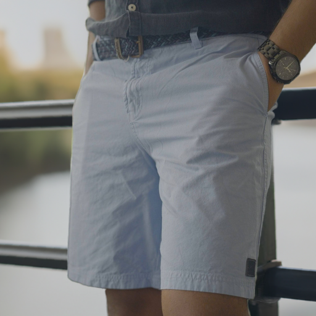 Men's 100% Cotton Summer Shorts | Natural Fabric