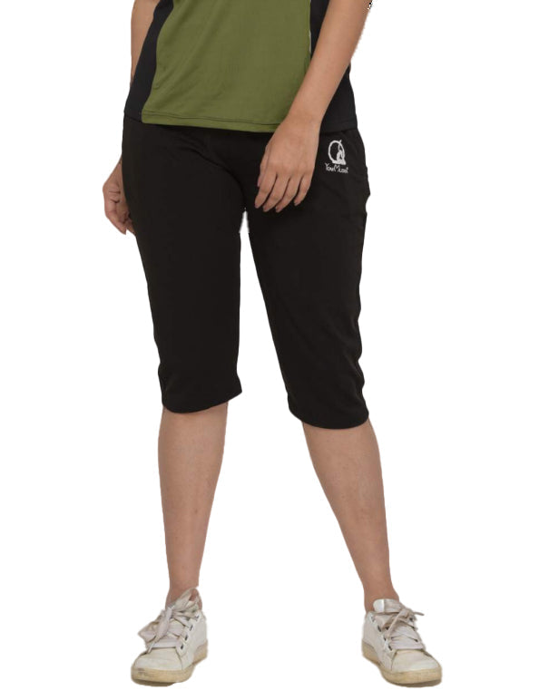 Women's High-Waist Comfort Fit Capris